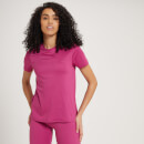 T-shirt con scollo sulla schiena MP Power Ultra da donna - Sangria - XXS
