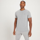 T-shirt a maniche corte con stampa a contrasto MP Adapt Drirelease da uomo - Grigio tempesta mélange - XXS