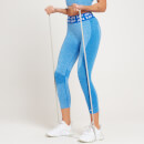 Leggings 3/4 Curve MP da donna - Azzurro intenso - XXS