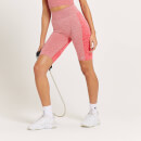 Pantaloncini da ciclismo vita alta Curve MP da donna - Danger mélange - XS