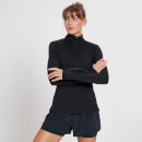 Top con cerniera 1/4 MP Velocity Ultra da donna - Nero - M