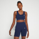 Reggiseno sportivo senza cuciture MP Composure da donna - Blu navy - XXS