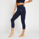 Leggings Capri MP Composure da donna - Blu navy - XXS