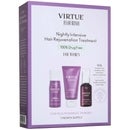 VIRTUE Flourish Nightly Intensive Hair Rejuvenation Treatment Kit - Trial Size 3 piece
