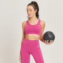 Reggiseno sportivo con spalline larghe MP da donna - Sangria - XS