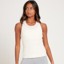 Canotta a costine MP da donna - Ecru - XXL