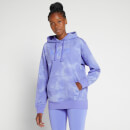 Felpa con cappuccio tie dye MP Composure da donna - Lilla chiaro - XXS