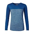 Women's Voyager Tech Tee Long Sleeve Crew - Blue