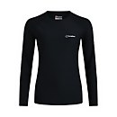 Women's 24/7 Long Sleeve Crew Base Layer - Black