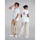 Unisex Alpine Horizon Tee - White