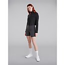 Women's Prism Crop Half Zip Fleece - Black