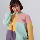 Brushed Back Panelled Sweatshirt
