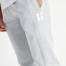 Men's Eclipse Cut And Sew Mixed Fabric Joggers Regular Fit - Vapour Grey