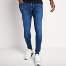 Men's Sustainable Stretch Jeans Skinny Fit - Mid Blue Wash