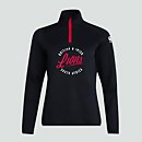 WOMENS BRITISH & IRISH LIONS 1/4 ZIP MID LAYER