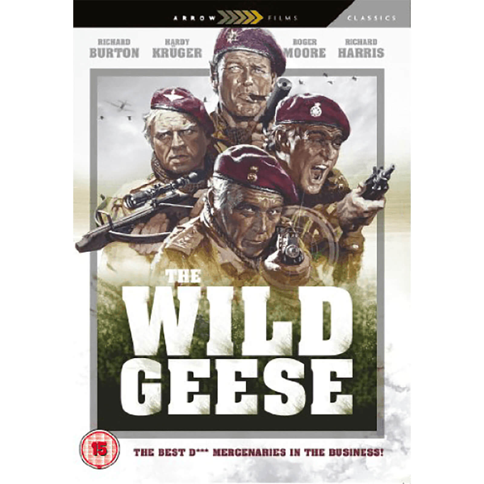 Arrow Video The Wild Geese Dvd