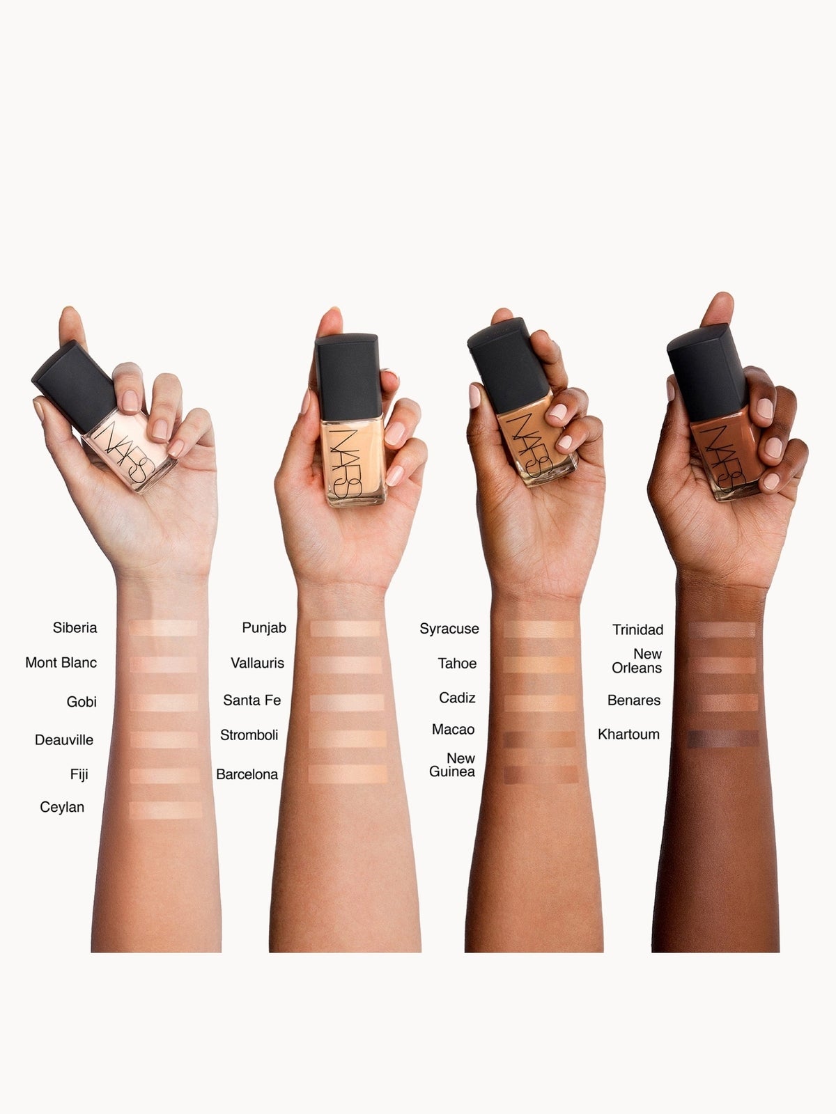 NARS Cosmetics Sheer Glow Foundation - Deauville 4