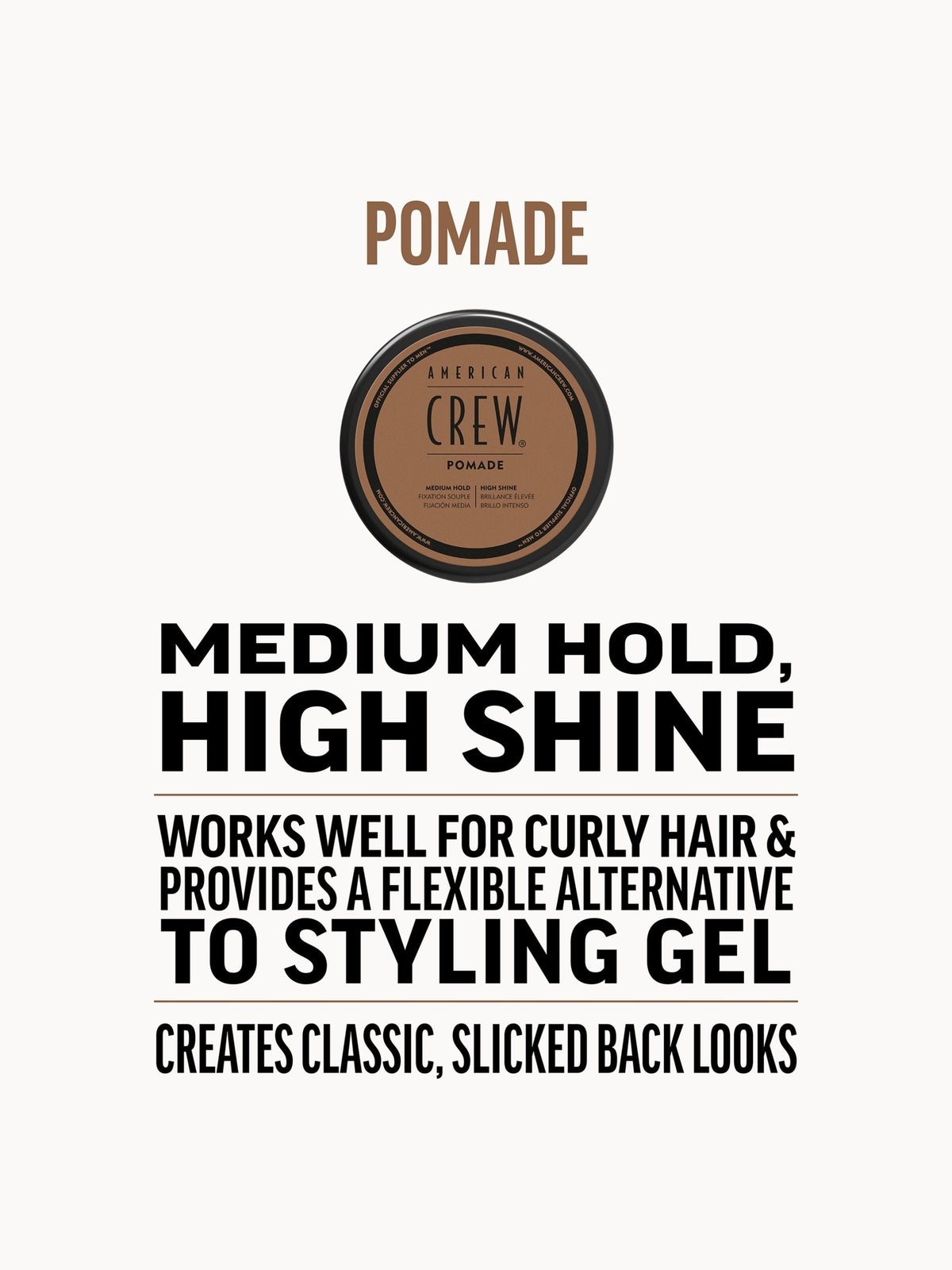 American Crew Pomade 85g 3