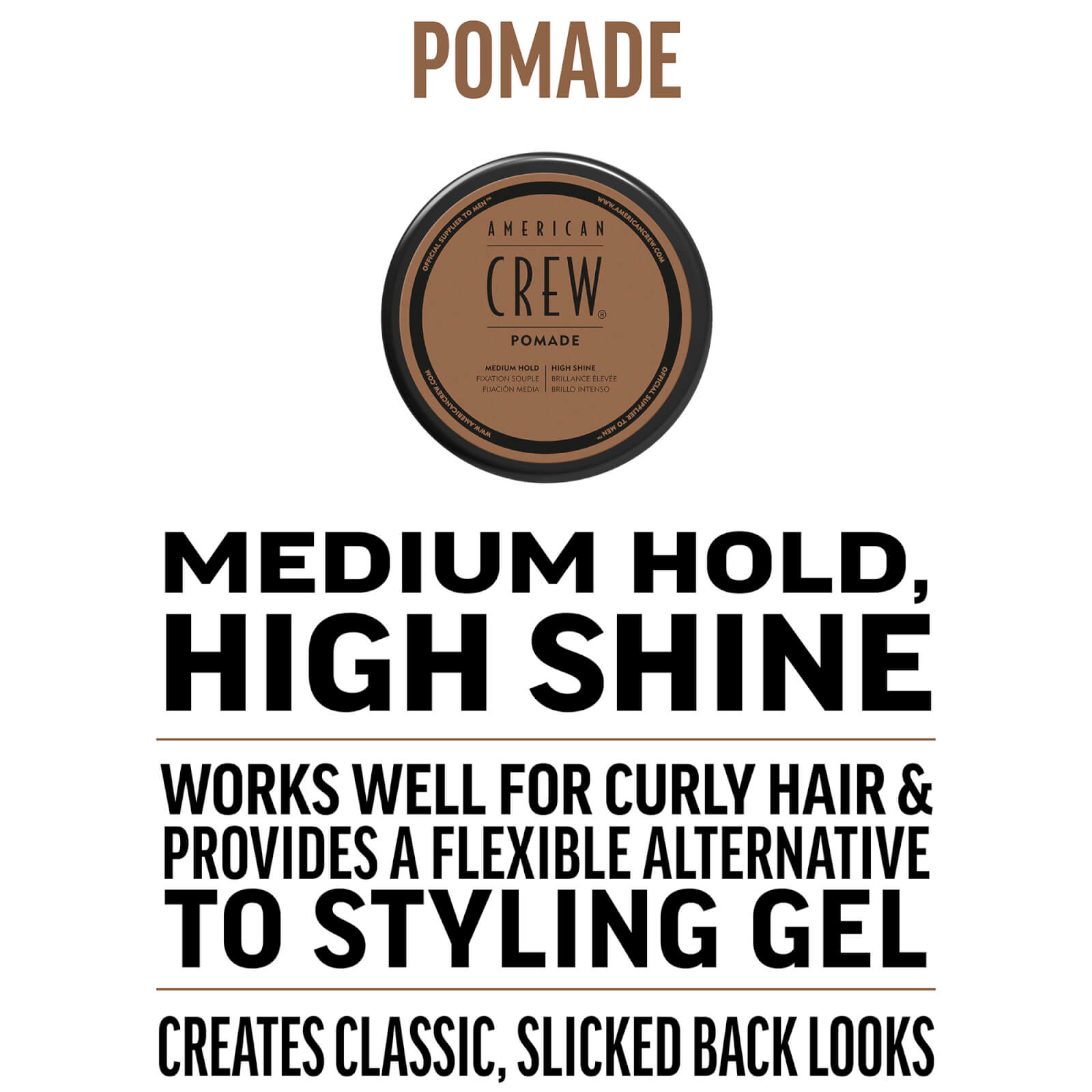 American Crew Pomade 85g 3
