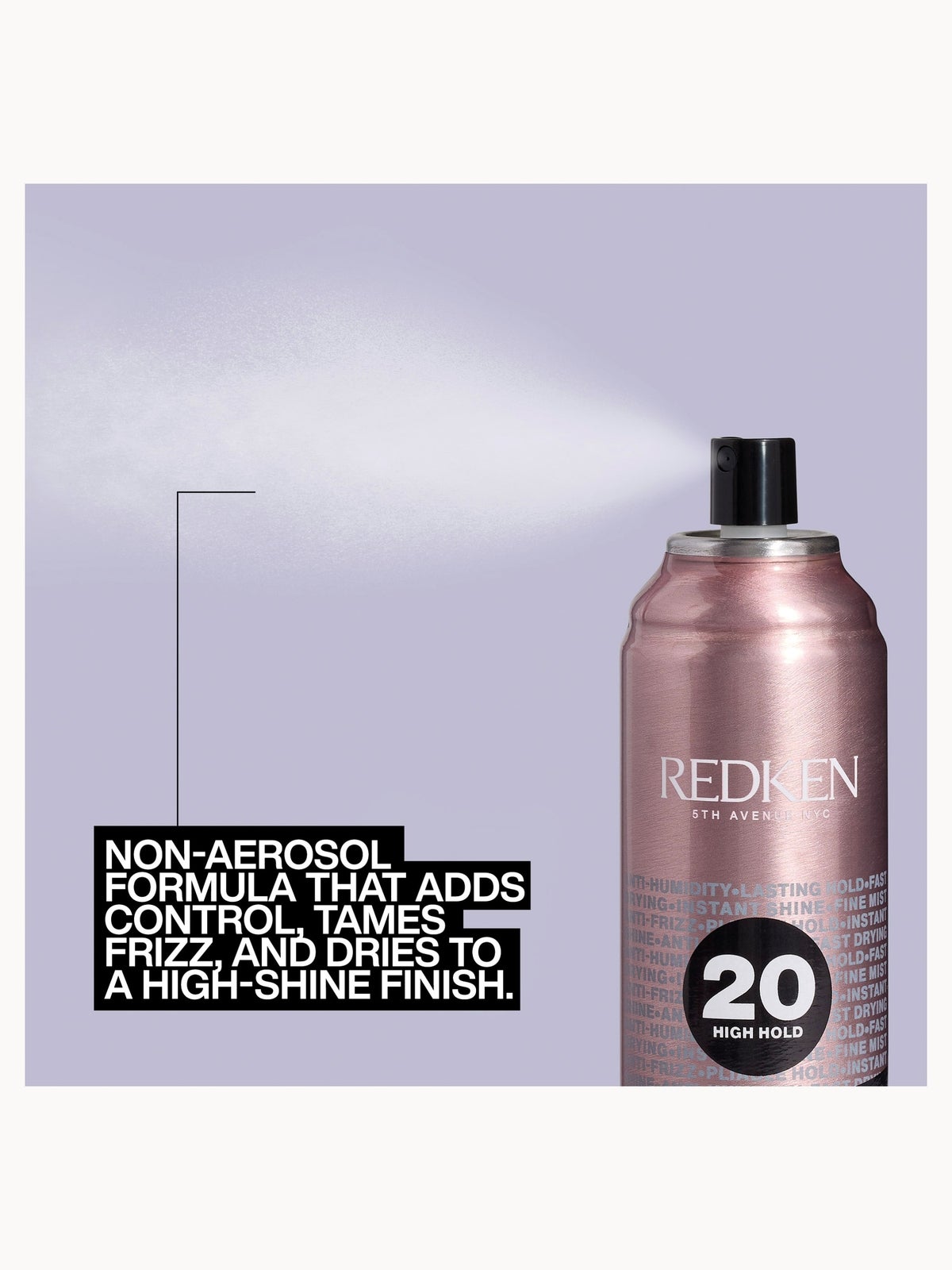 Redken Anti Frizz Hairspray Humidity Resistant High Hold 250ml, photo 3