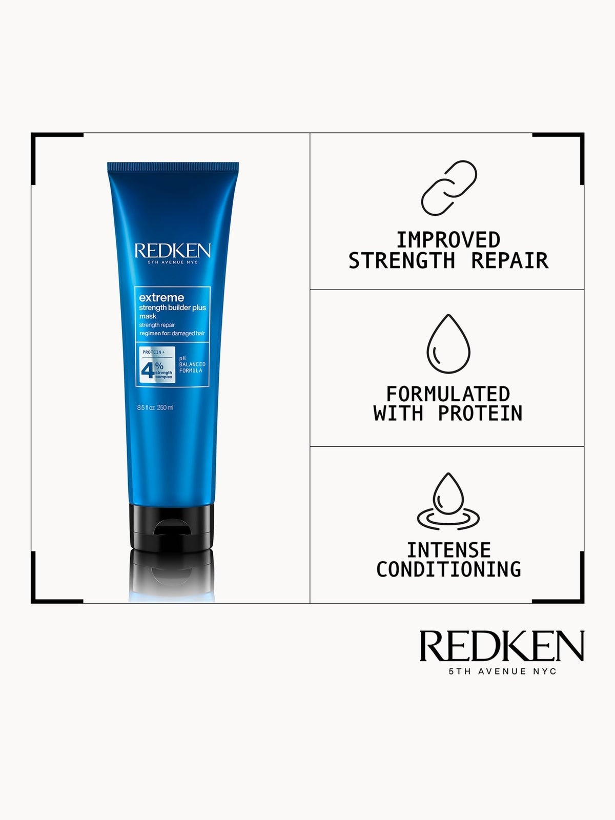 Redken Extreme Mask Strength Builder 250ml, photo 3