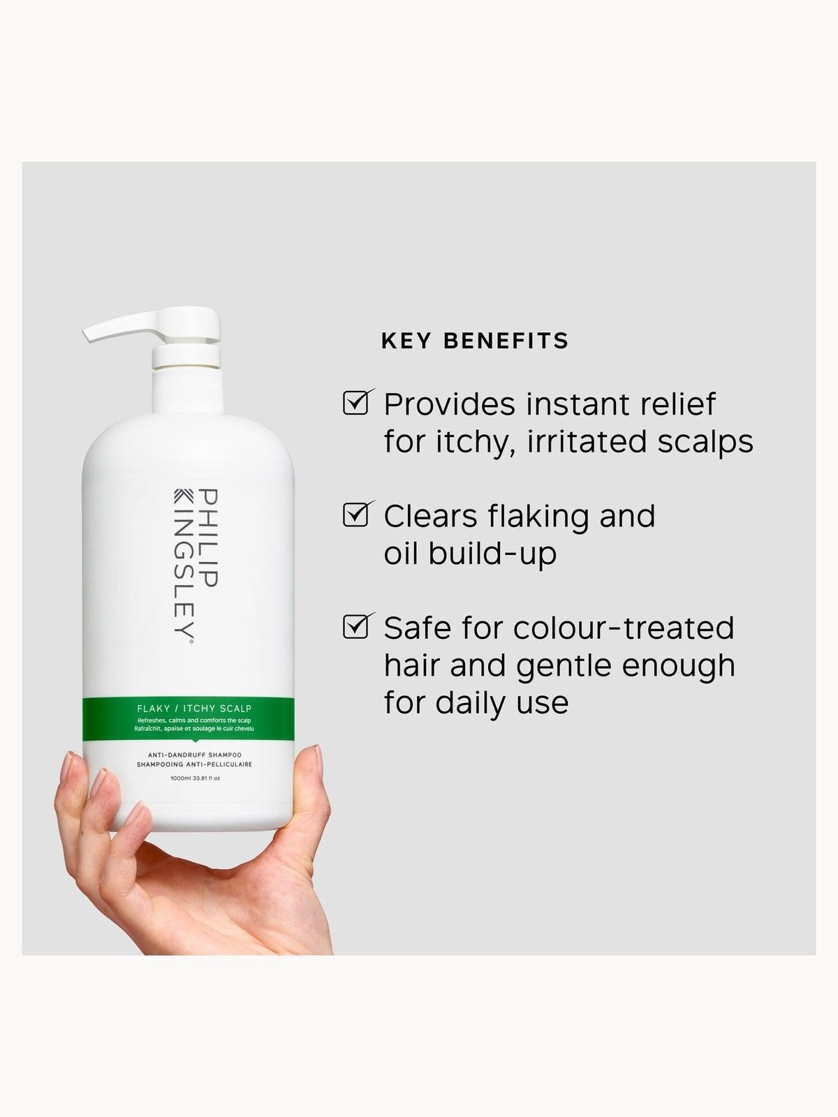 Philip Kingsley Flaky Itchy Scalp Shampoo 1000ml (Worth £108.00) 3