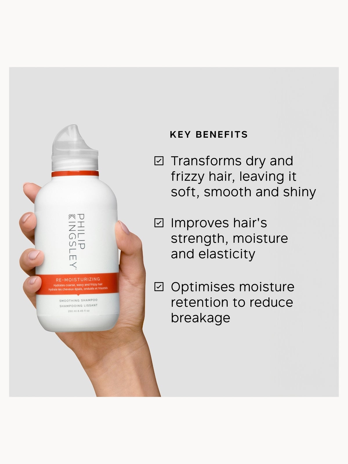 Philip Kingsley Re-Moisturizing Smoothing Shampoo 250ml 3