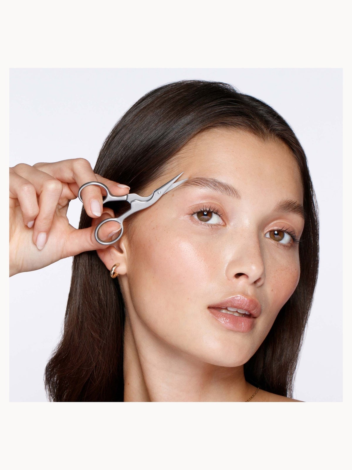 Tweezerman Brow Shaping Scissors And Brush 2