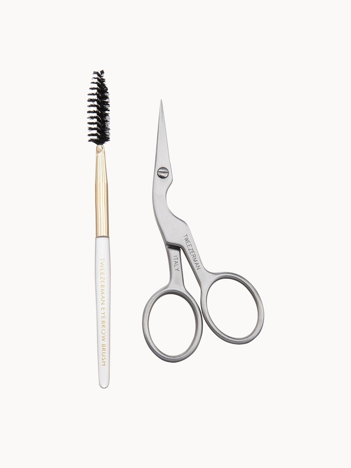 Tweezerman Brow Shaping Scissors And Brush
