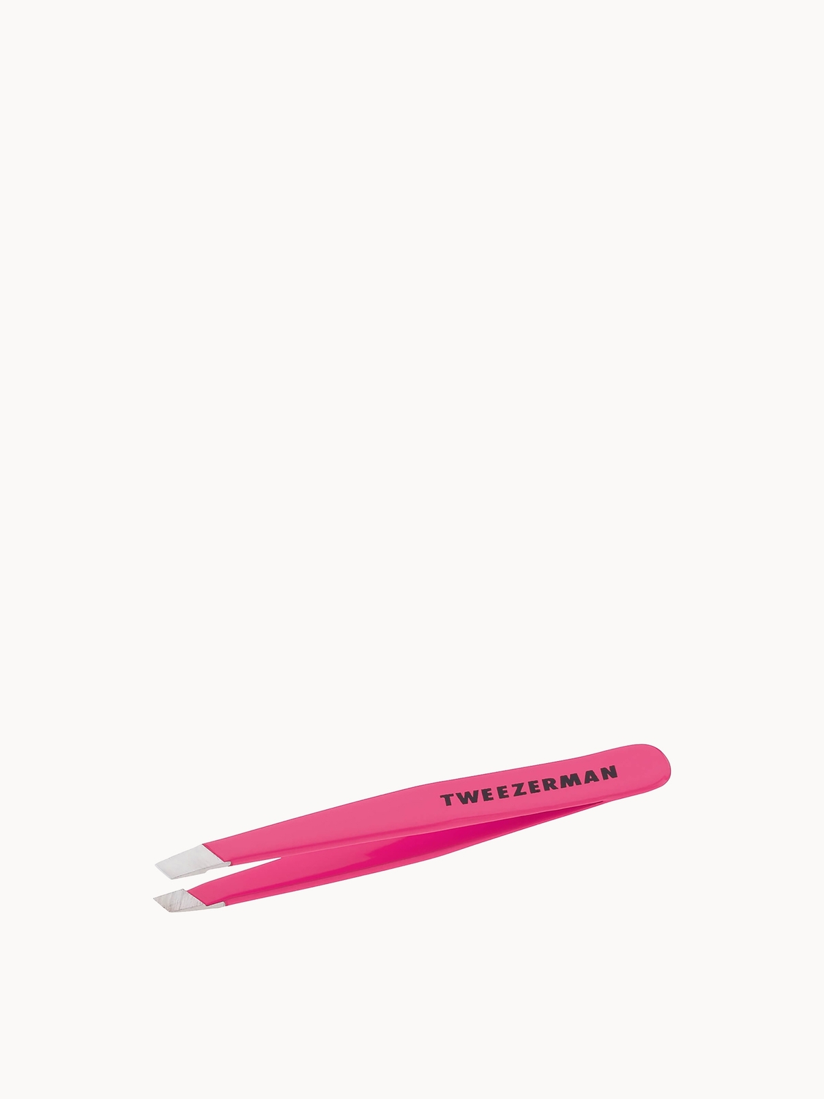 Tweezerman Mini Slant Tweezer - Flamingo Pink
