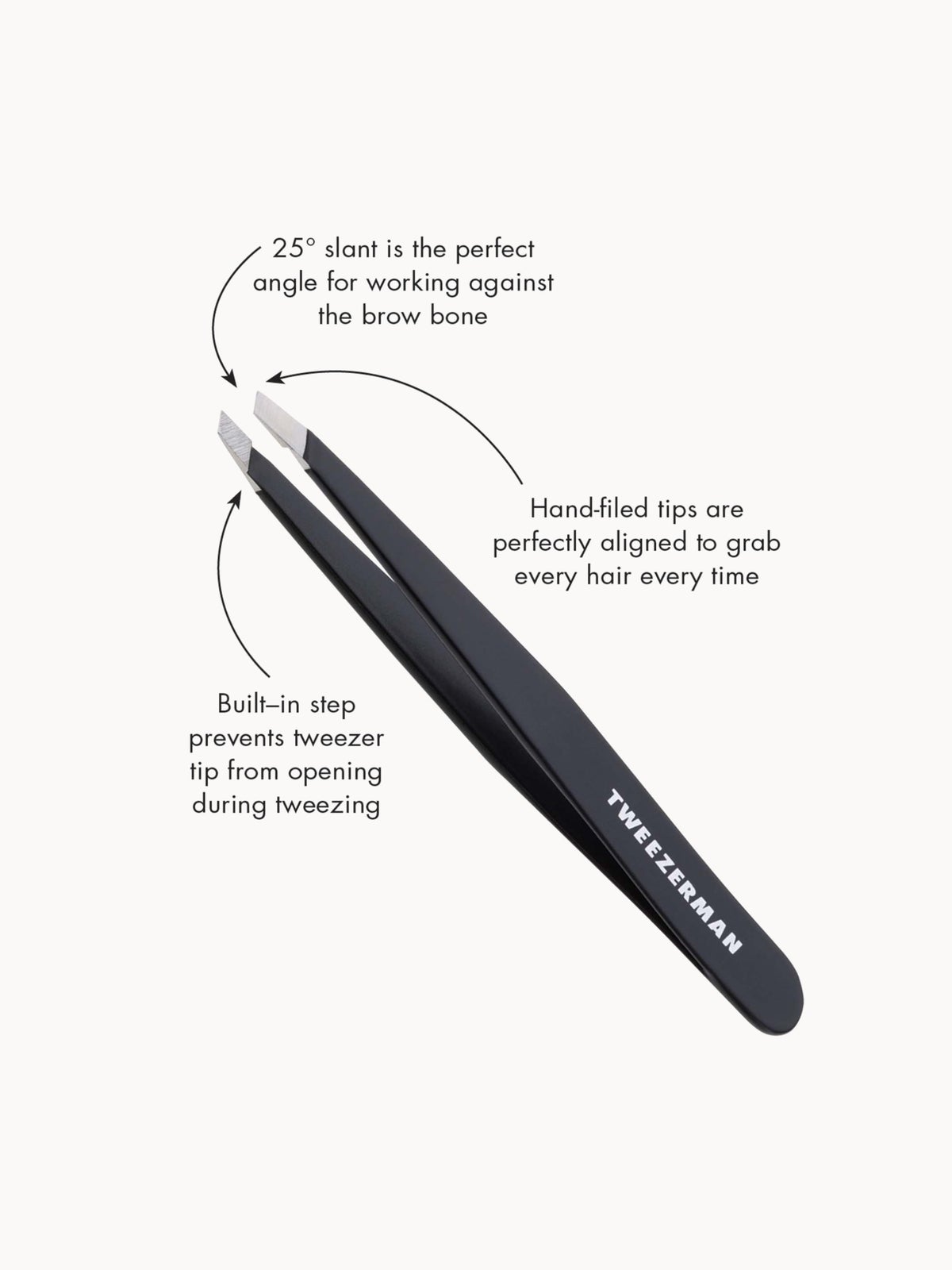 Tweezerman Slant Tweezer 1230-BR - Midnight Sky 3