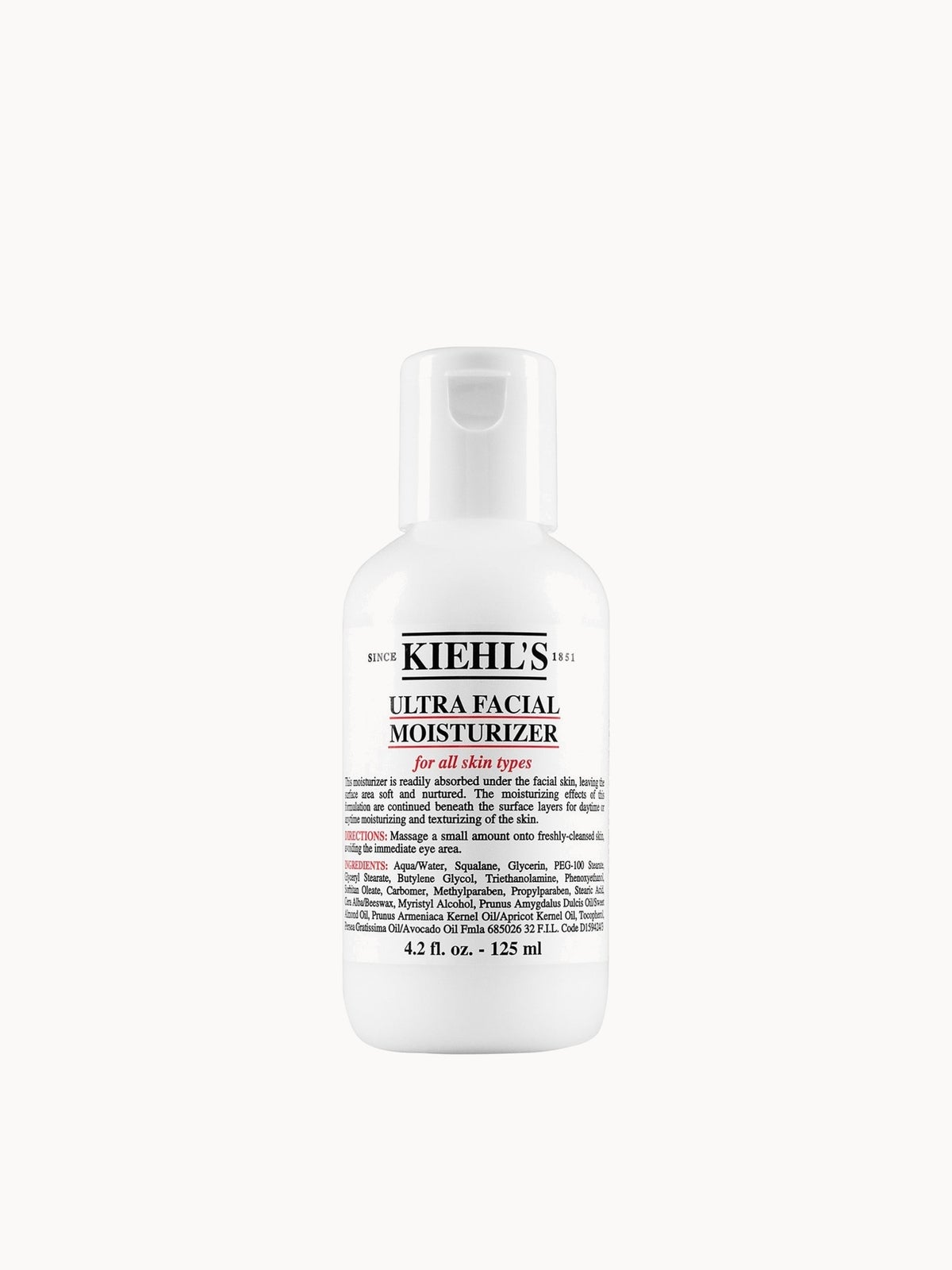 Kiehl's Ultra Facial Moisturiser (Various Sizes) - 125ml