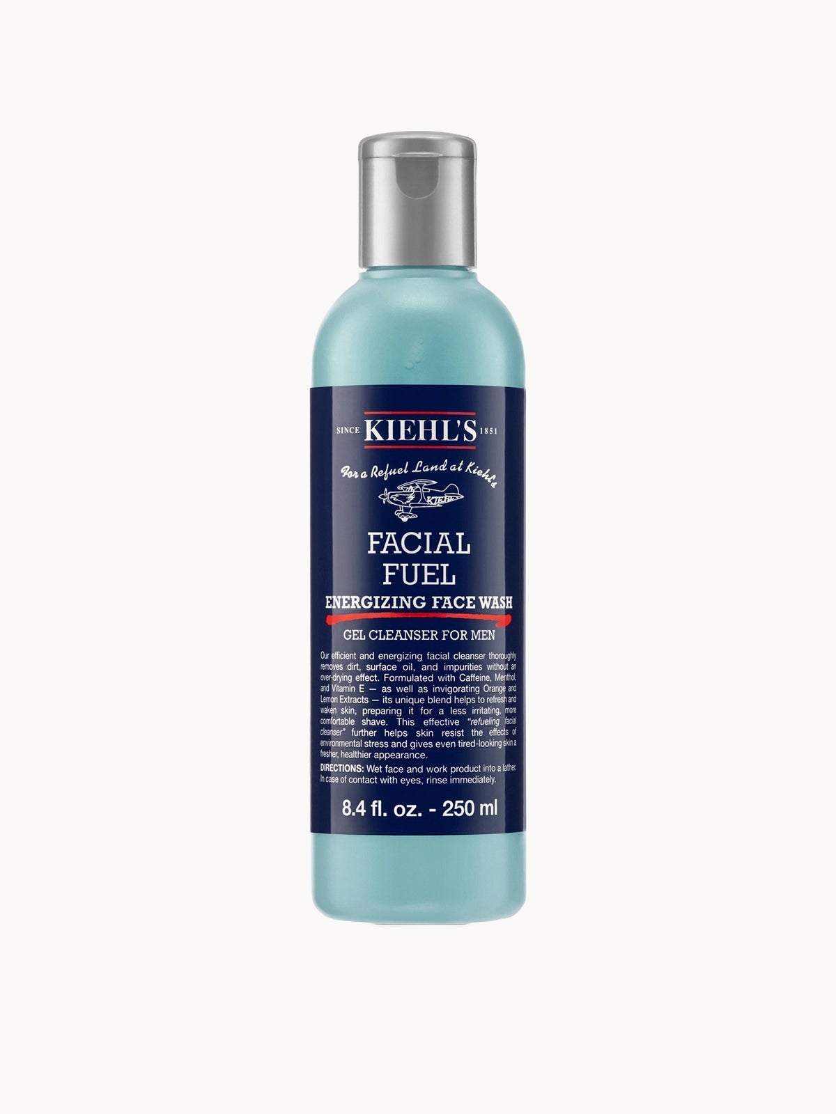 Kiehl's Facial Fuel Energising Face Wash (Various Sizes) - 250ml