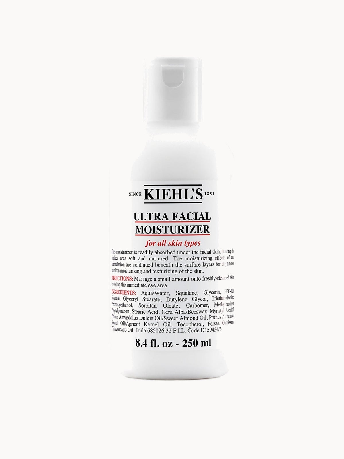 Kiehl's Ultra Facial Moisturiser (Various Sizes) - 250ml