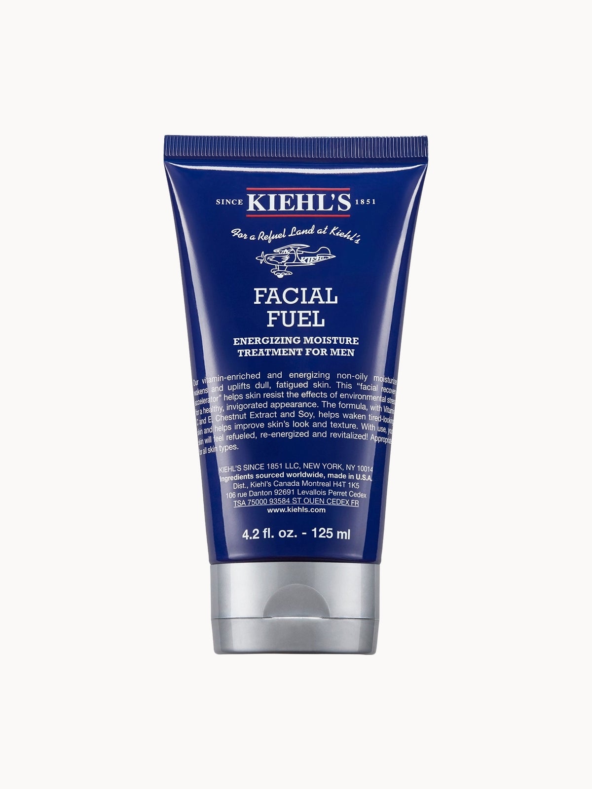 Kiehl's Facial Fuel Energising Moisture Treatment For Men (Various Sizes) - 125ml