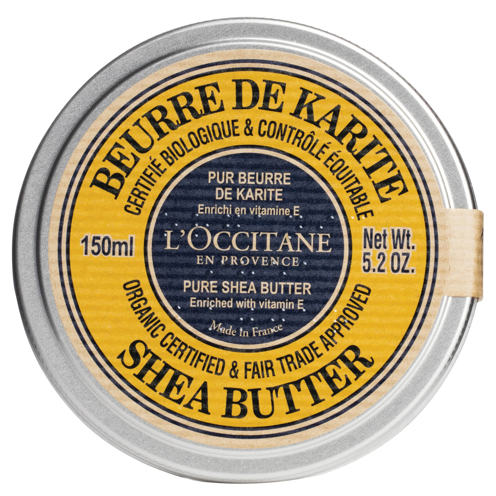 LOccitane Organic Shea Butter 100% (150ml)