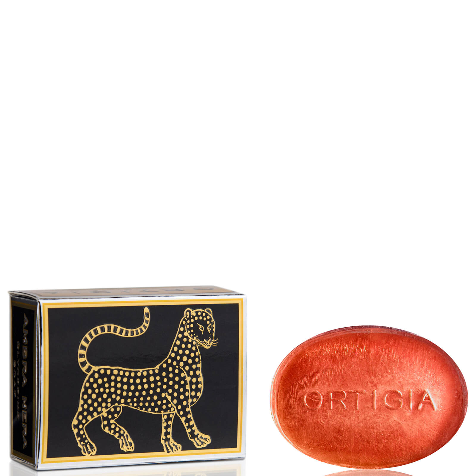 

Мыло с ароматом амбры Ortigia Ambra Nera Single Soap 40 г
