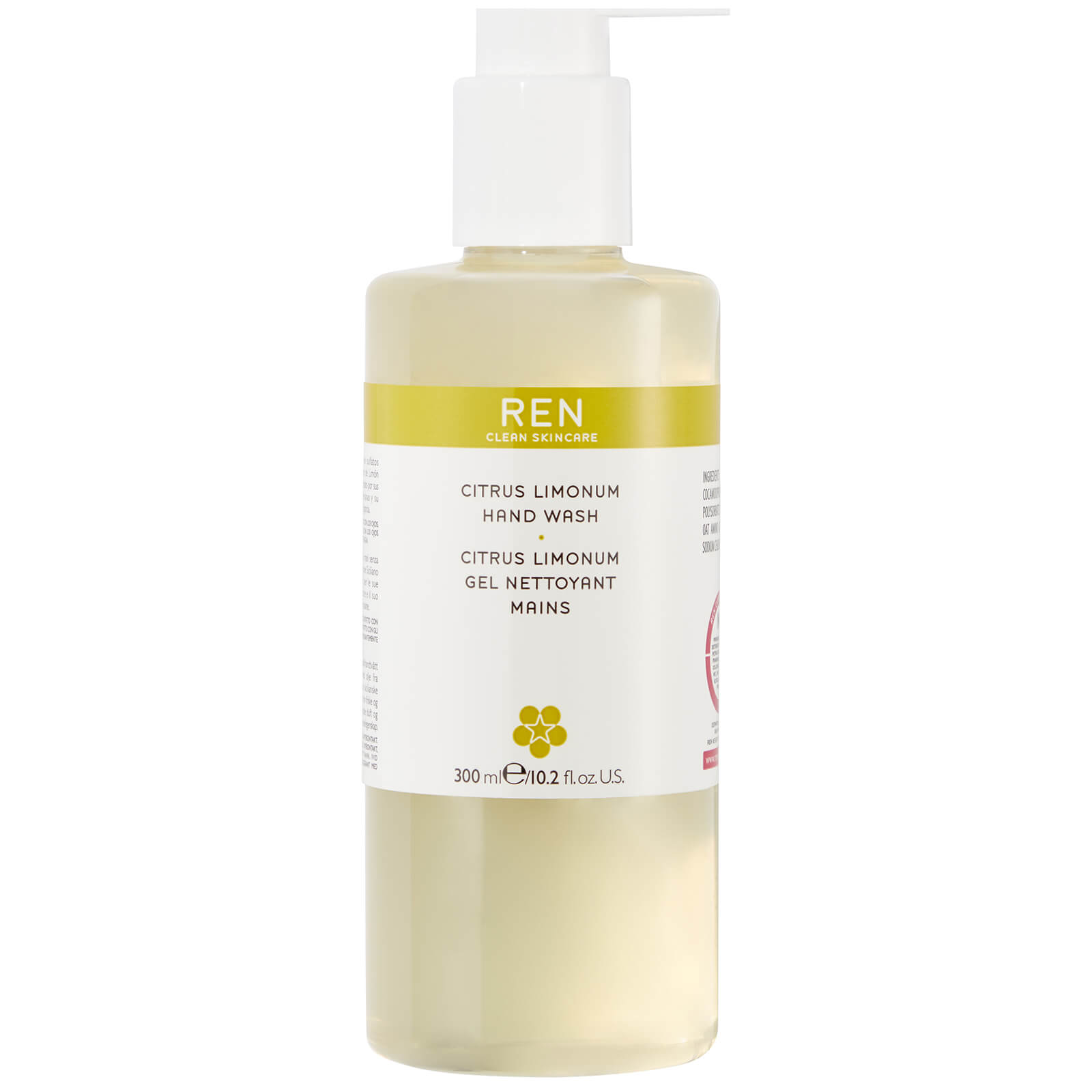 

Мыло для рук с маслом сицилийского лимона REN Clean Skincare Citrus Limonum Hand Wash (300 мл)