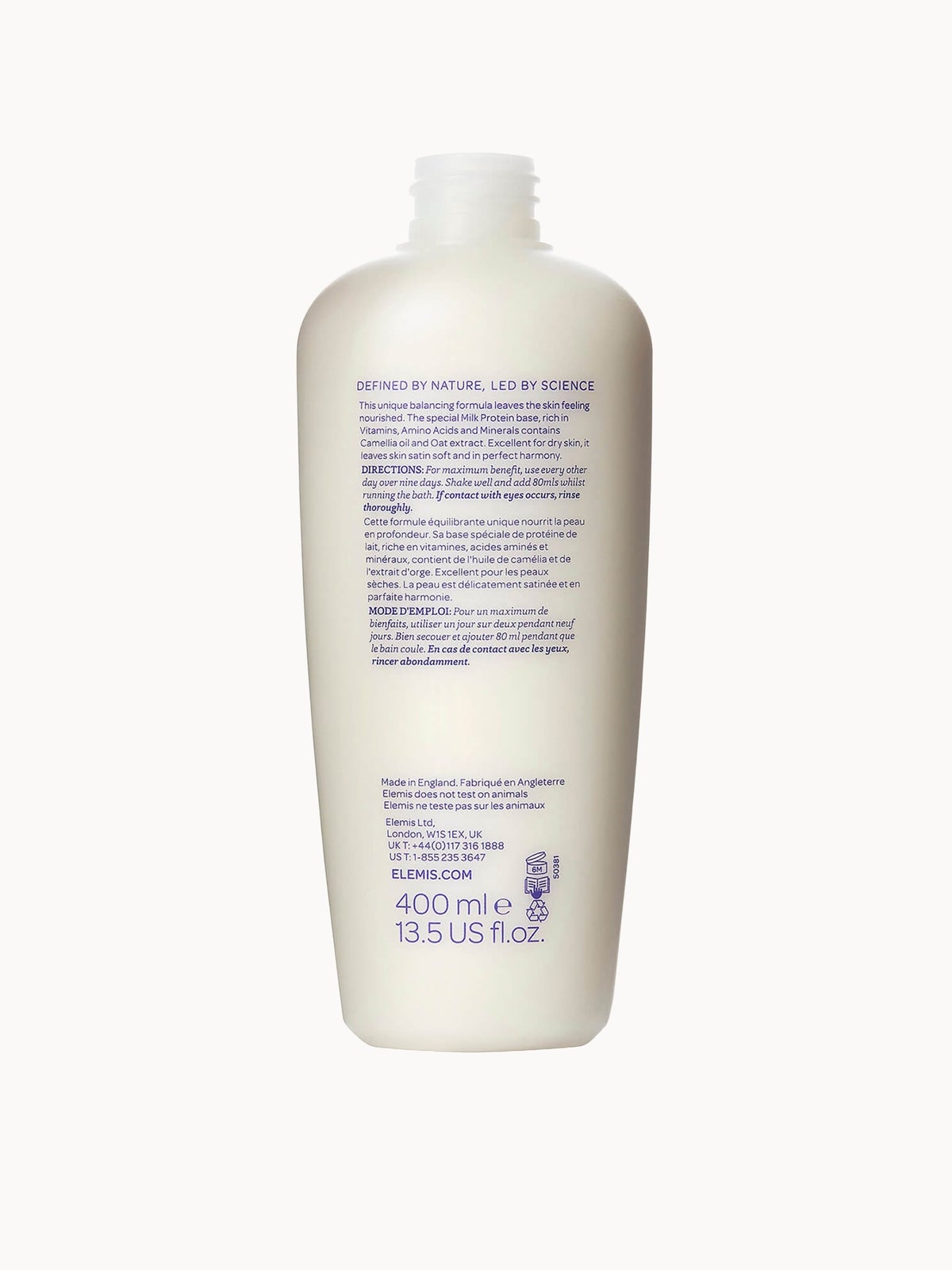 Elemis Skin Nourishing Bath Milk 400ml 3