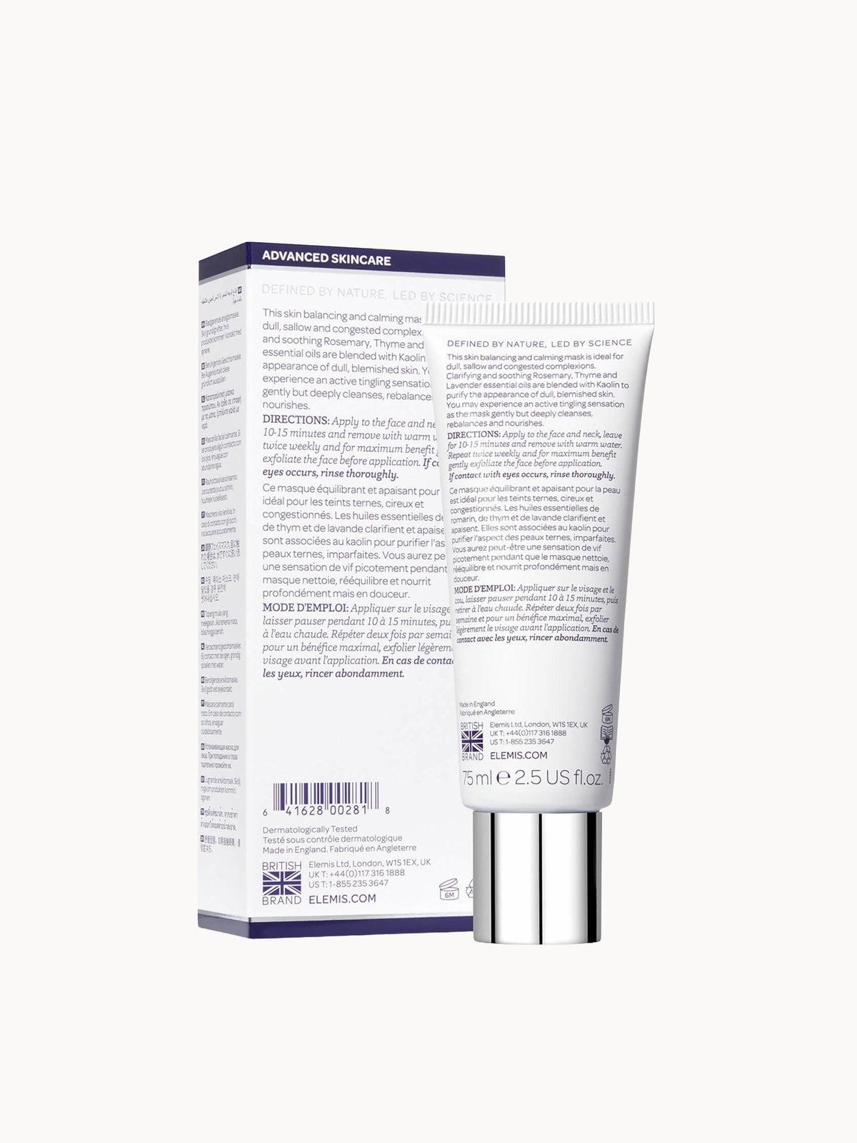 Elemis Herbal Lavender Repair Mask 75ml 4