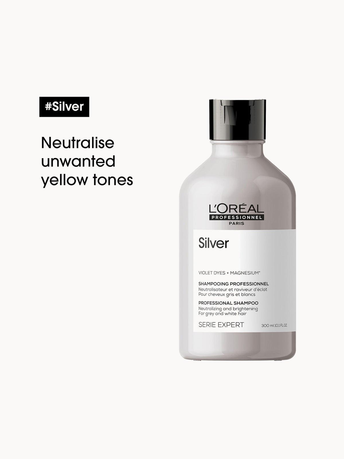 L'Oréal Professionnel Serie Expert Silver Shampoo 300ml, photo 4