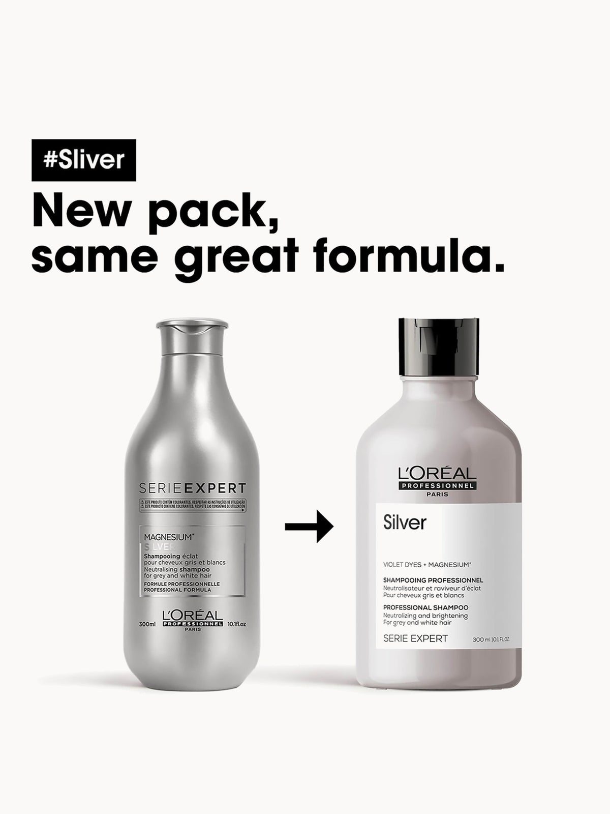 L'Oréal Professionnel Serie Expert Silver Shampoo 300ml, photo 2