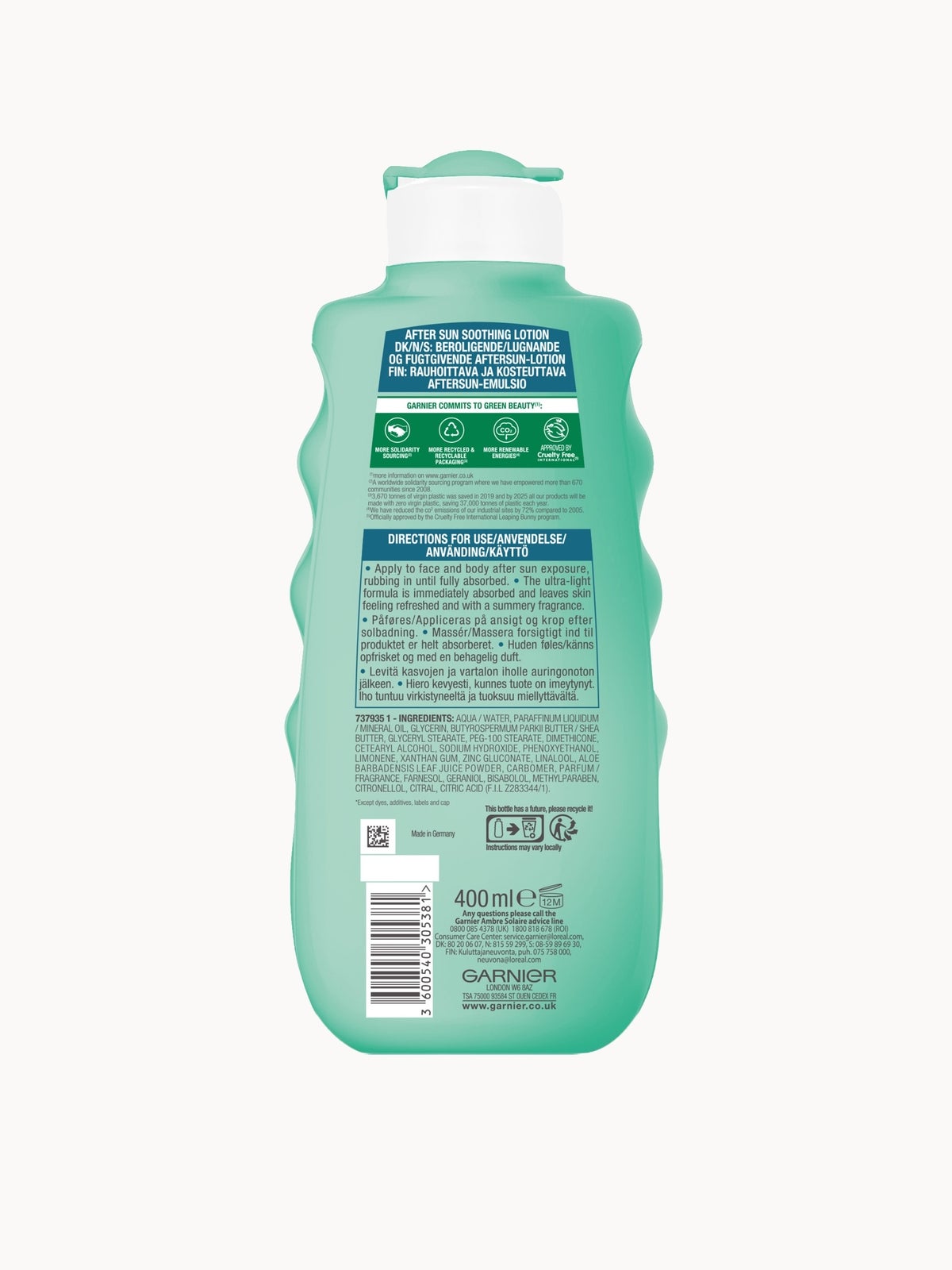 Ambre Solaire Hydrating Soothing After Sun Lotion 400ml 2