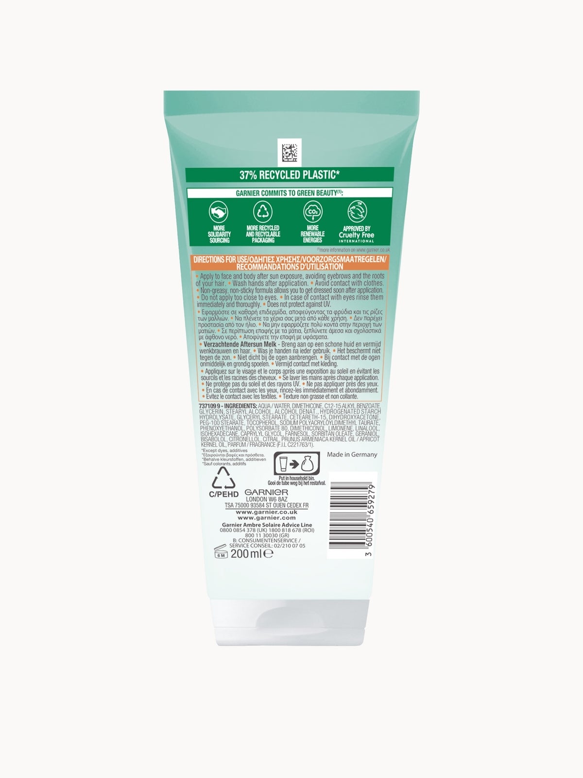 Ambre Solaire After Sun Tan Maintainer with Self Tan 200ml 2