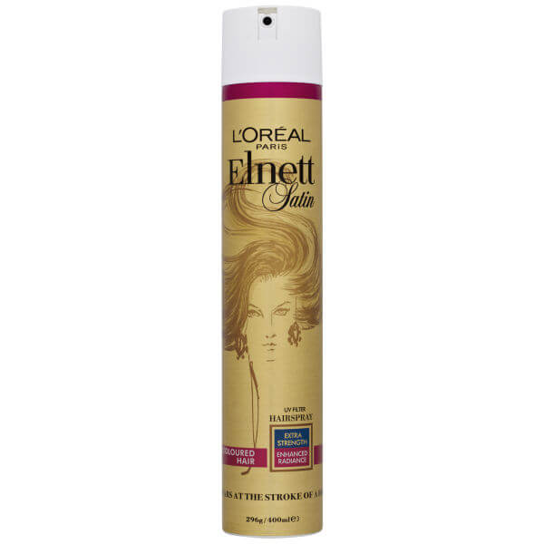 

L'Oréal Paris Elnett Satin Hairspray (Coloured Hair) - Extra Strength (400ml)