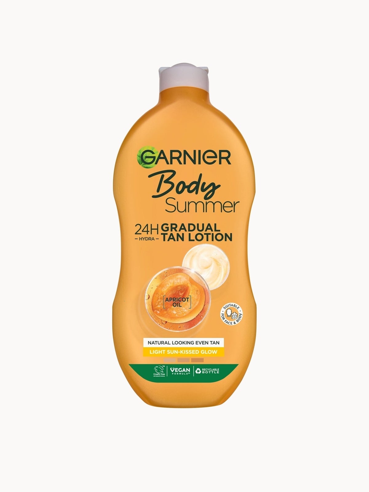 Garnier Summer Body Hydrating Gradual Tan Moisturiser Light 400ml