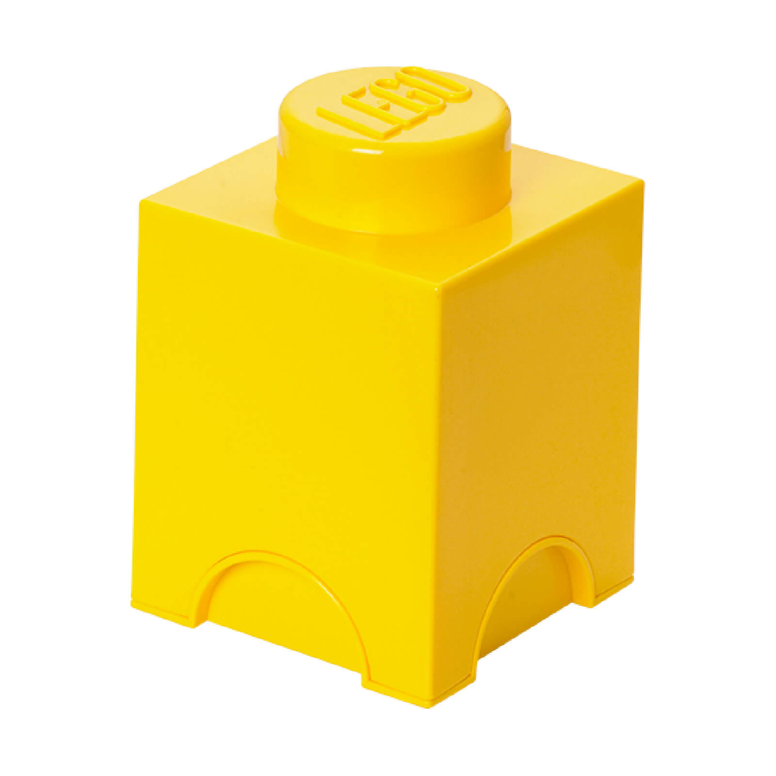 LEGO® Brique de Rangement 1 Tenon - Rouge - One Size - Citron
