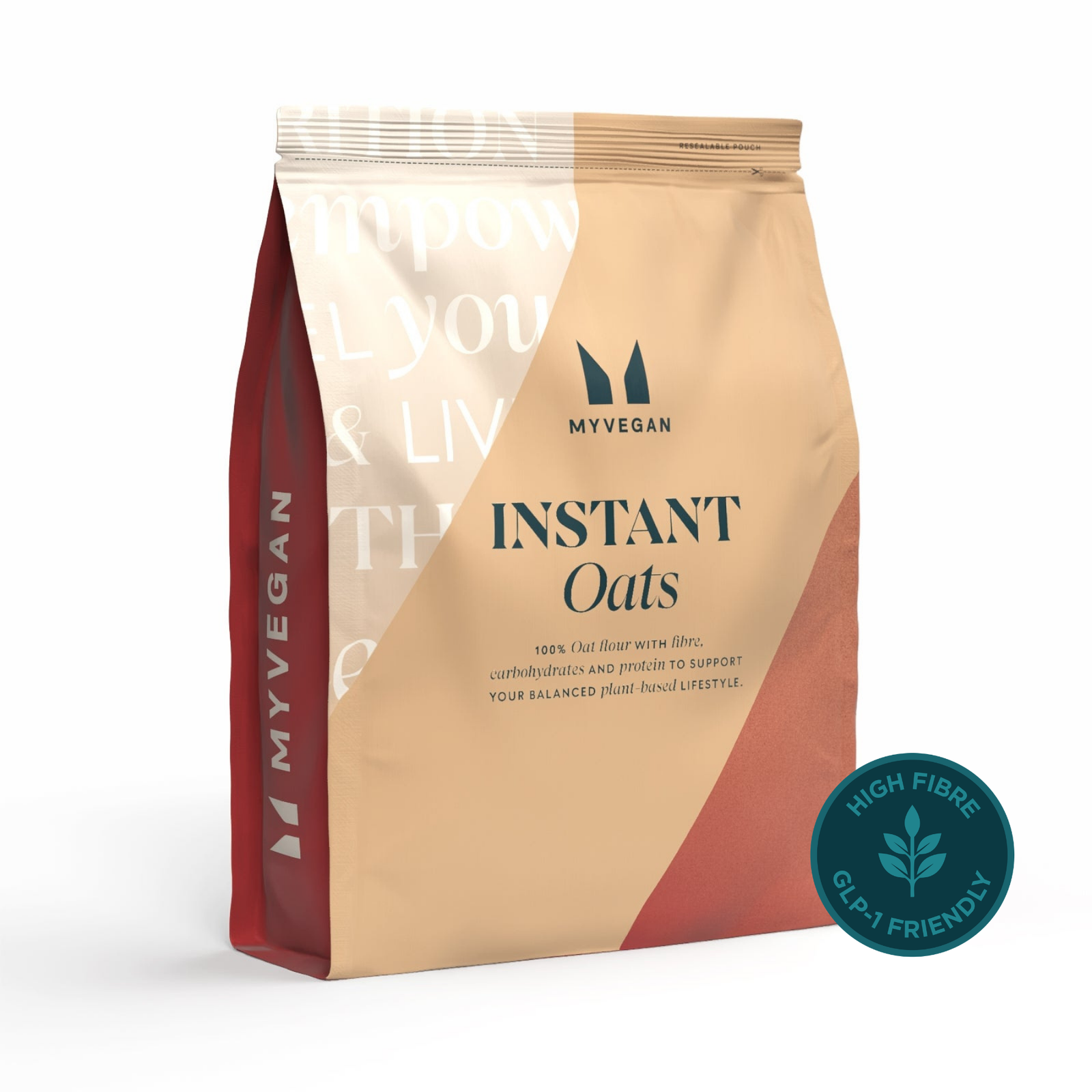 100% Instant Oats - 1kg - Unflavoured