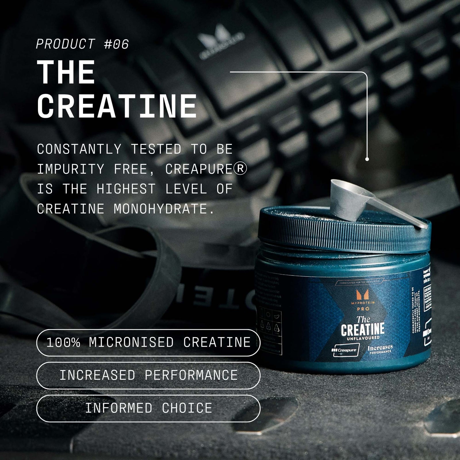 Myprotein THE Creatine (Creapure®) - 1kg - Unflavoured