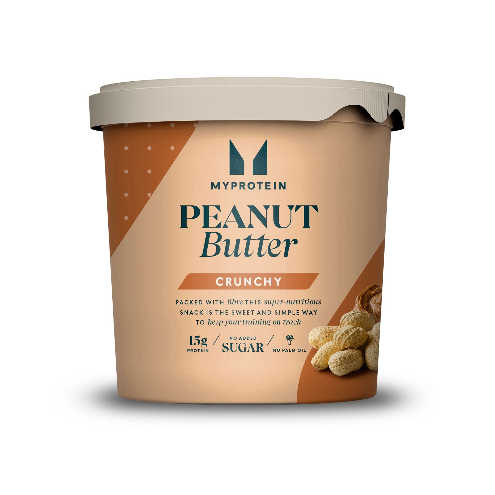 Unt de arahide complet natural - Original - Crocant